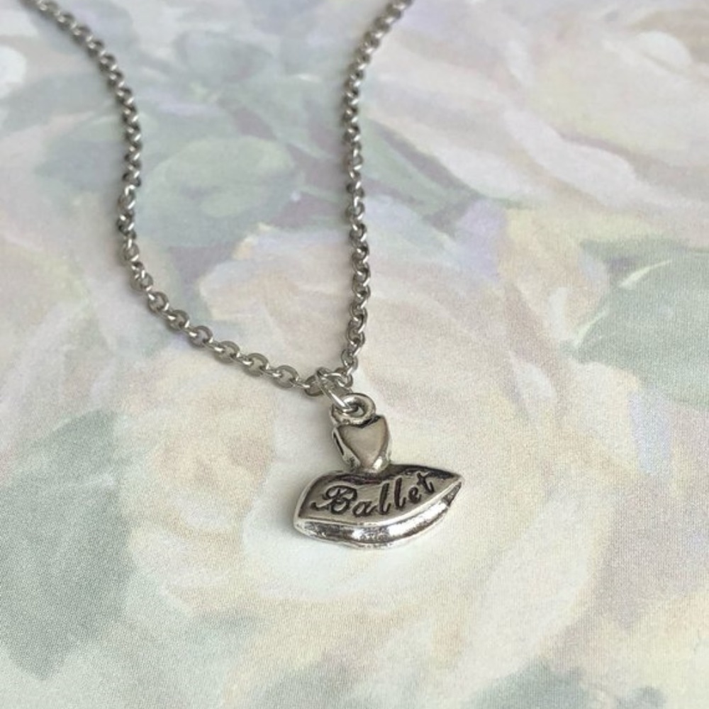 Ballerina Necklace ~ Ballet Charm Necklace